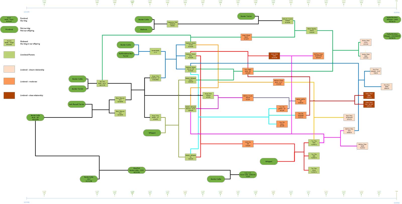 Breeding Timeline